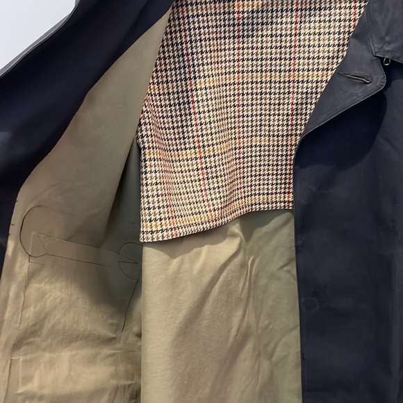 - Gorgeous Vintage Mackintosh raincoat Polo Ralph Lauren Bonded Cotton Men… - Picture 4 of 7
